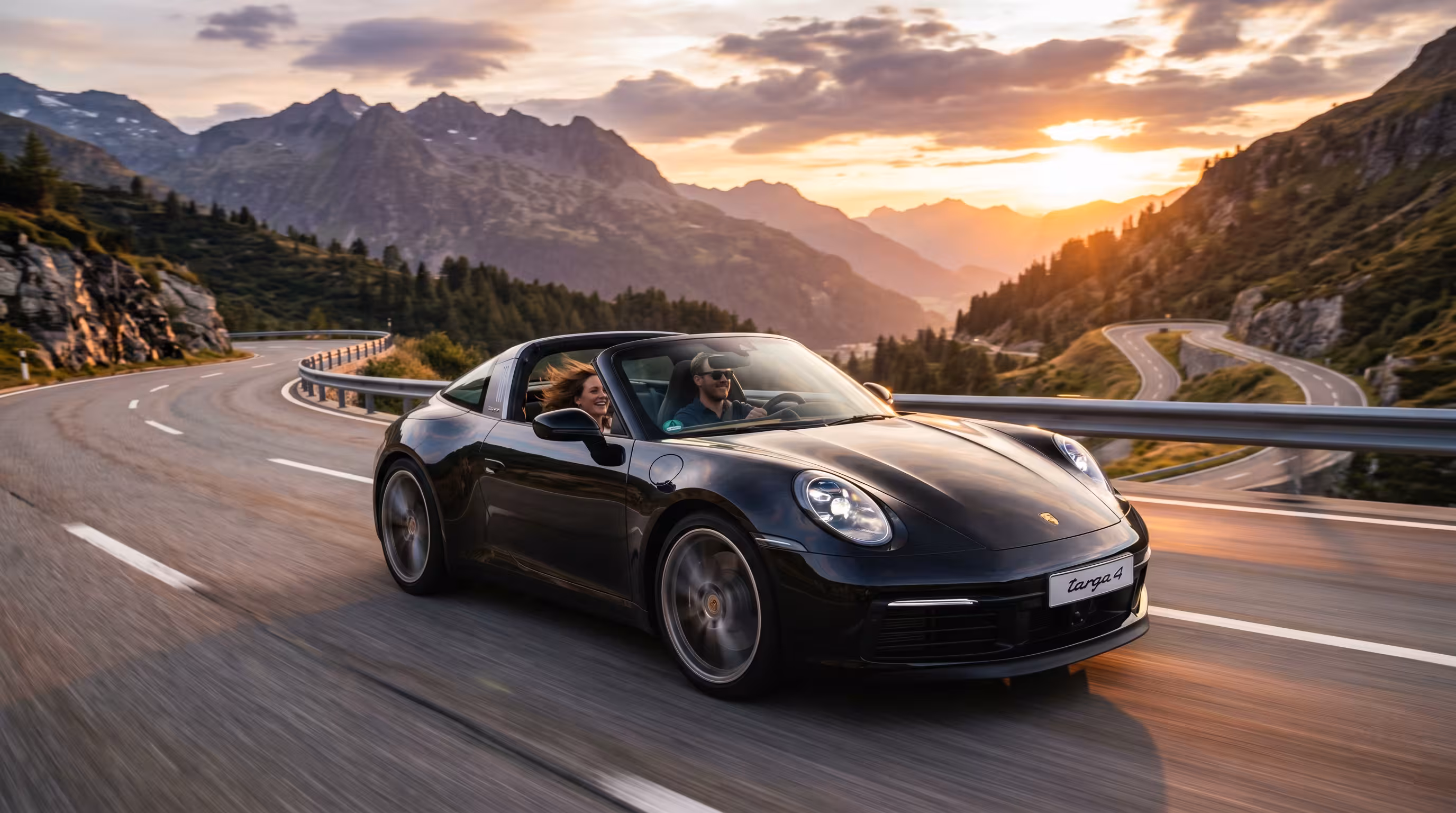 Porsche 911 Targa 4 AWD Open-Air Sports Car Review