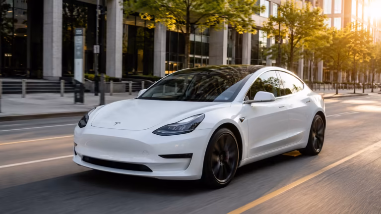Car Electric Tesla The Future of Smart, Fast, and Clean Driving