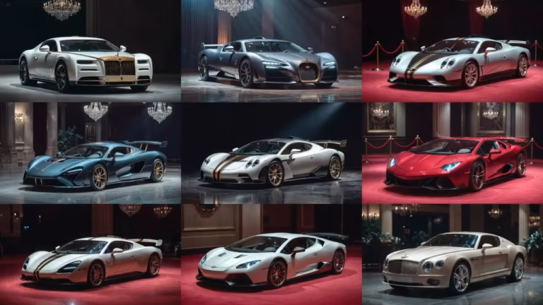 Most expensive car brands in the world featuring Rolls-Royce, Bugatti, Pagani, Koenigsegg, Ferrari, Lamborghini and other ultra-luxury hypercars.