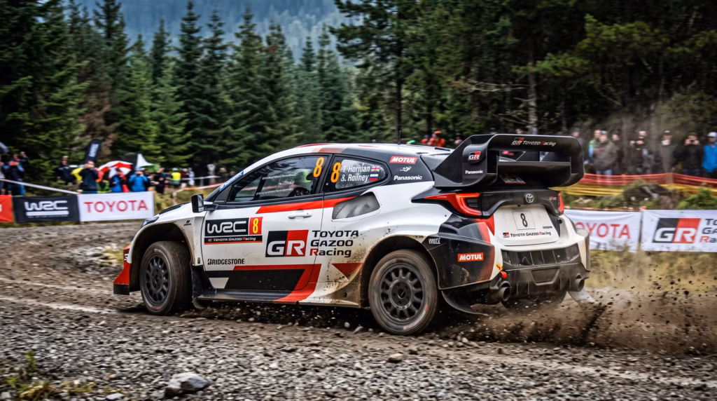 oyota GR Yaris rally-born hot hatchback featuring GR-FOUR all-wheel drive and high-performance three-cylinder engine.