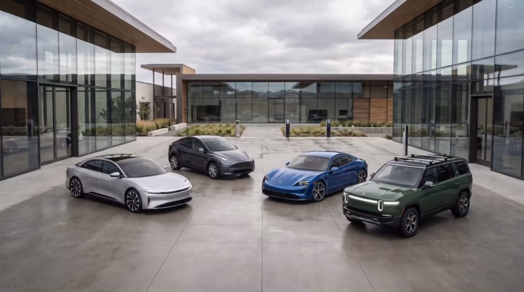 electric cars brands